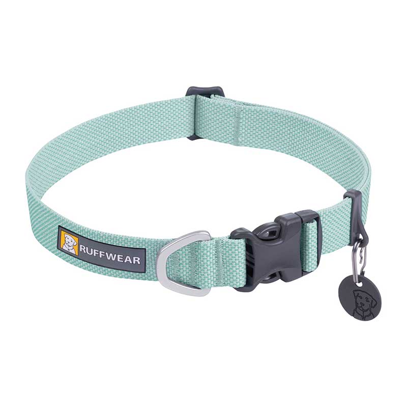 Obojok pre psy Ruffwear Hi &amp; Light™ Collar-51 - 66cm-sage-green