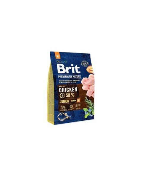 Brit Premium by Nature dog Junior M 3 kg