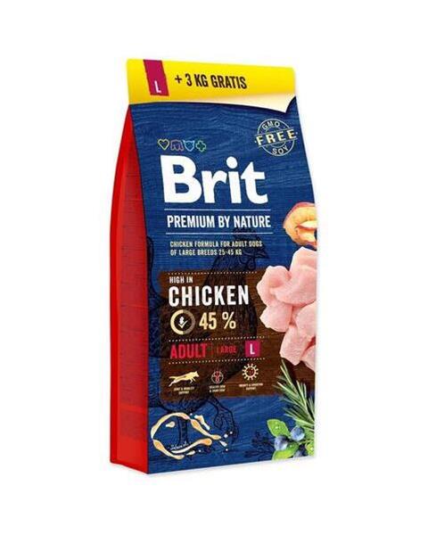 Brit Premium by Nature dog Adult L 15 kg