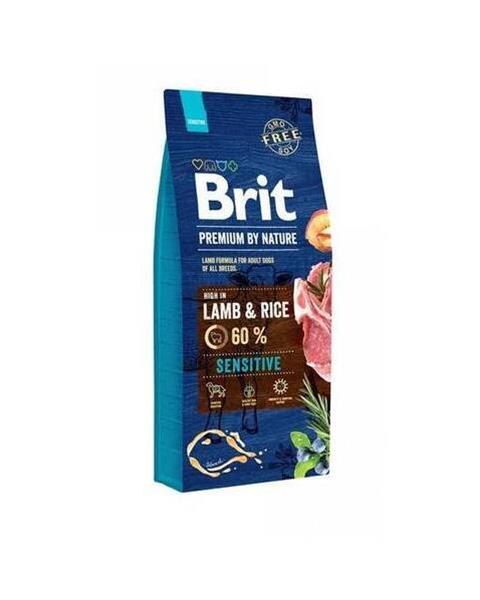 Brit Premium by Nature dog Sensitive Lamb 15 kg