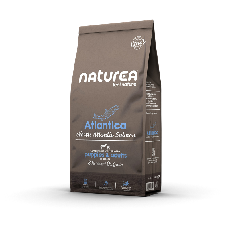 Krmivo pre psov Naturea Ethos Atlantica North Atlantic Salmon 1.6kg