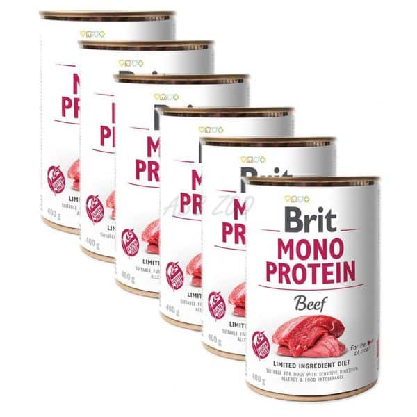 Brit Mono Protein Beef 6 x 400 g konzerva