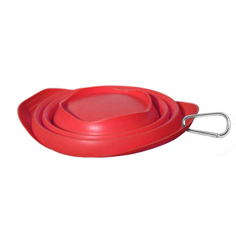 Miska pre psa Kurgo Collaps-a-Bowl-red