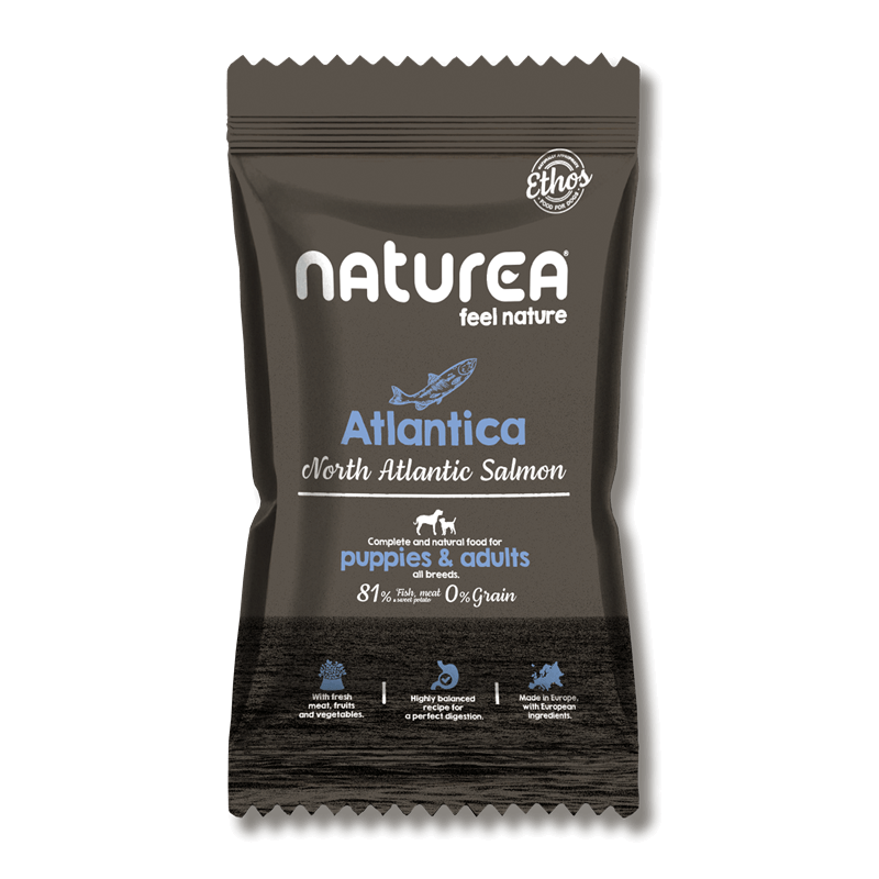 Krmivo pre psov Naturea Ethos Atlantica North Atlantic Salmon 100g