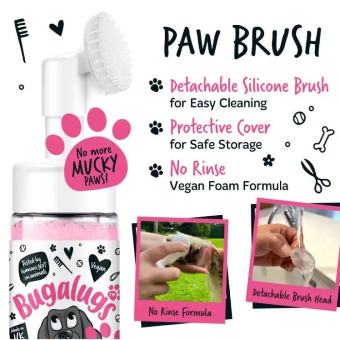 Bugalugs pena na čistenie labiek bez oplachovania pre psov – Baby Fresh 200 ml – Obrázok 3
