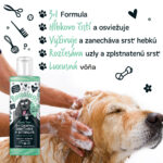 Bugalugs šampón, kondicionér a rozčesávač pre psov 3v1 – Avokádo a Kokos – Obrázok 2