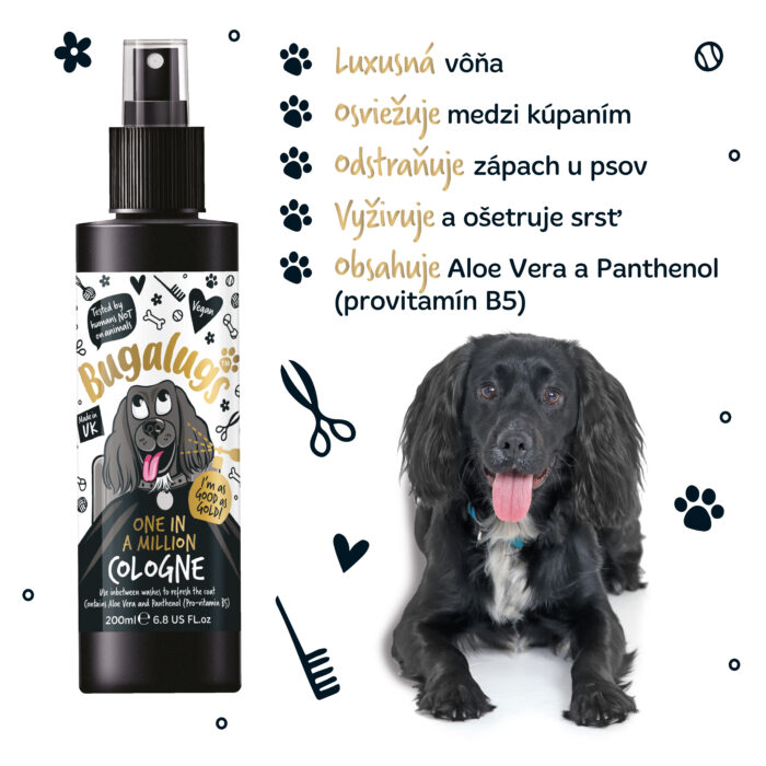Bugalugs parfum pre psov – One in a Million 200 ml – Obrázok 2