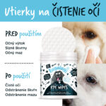 Bugalugs 100% biologicky rozložiteľné utierky na čistenie očí pre psov 100 ks – Obrázok 2