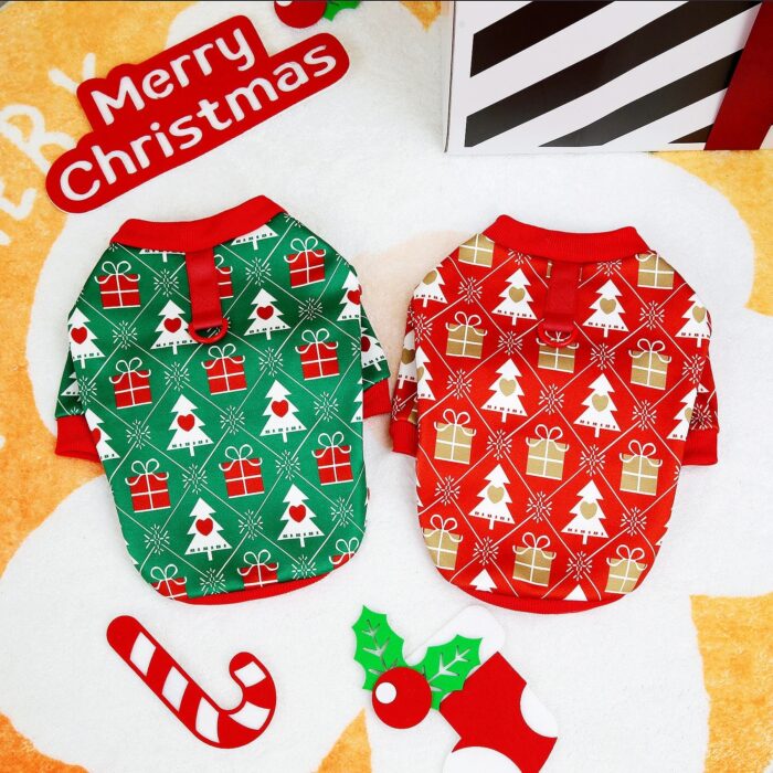 Mikina XMAS červená – Obrázok 4