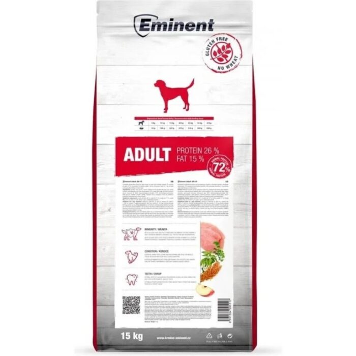 Eminent Dog Adult 15kg – Obrázok 2